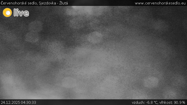 Červenohorské sedlo - Sjezdovka - Žlutá - 24.12.2025 v 04:30