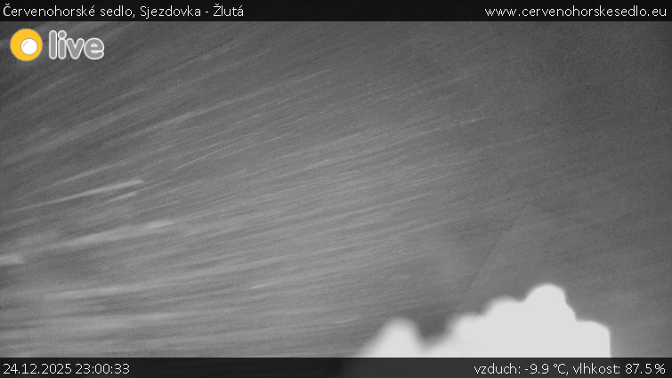 Červenohorské sedlo - Sjezdovka - Žlutá - 24.12.2025 v 23:00