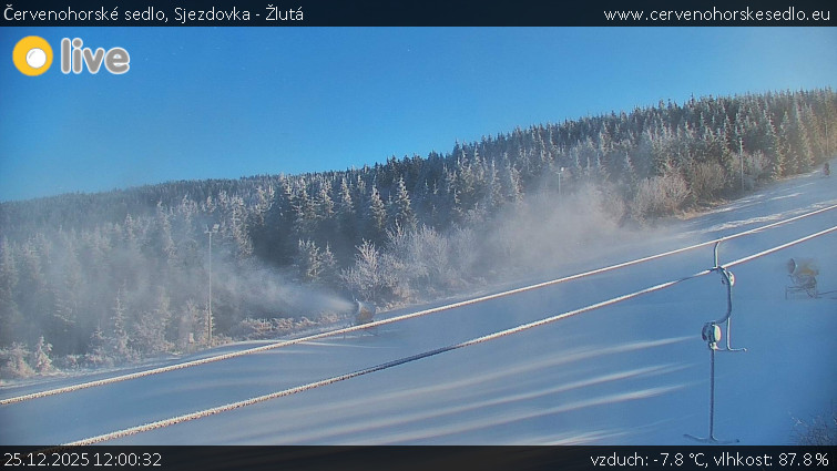 Červenohorské sedlo - Sjezdovka - Žlutá - 25.12.2025 v 12:00