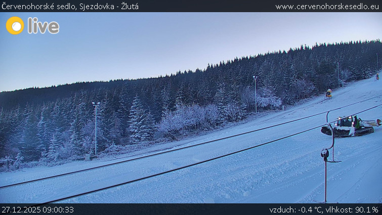 Červenohorské sedlo - Sjezdovka - Žlutá - 27.12.2025 v 09:00