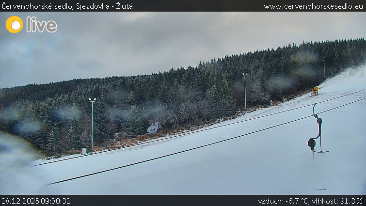 Červenohorské sedlo - Sjezdovka - Žlutá - 28.12.2025 v 09:30