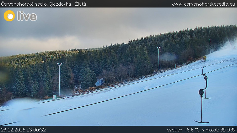 Červenohorské sedlo - Sjezdovka - Žlutá - 28.12.2025 v 13:00