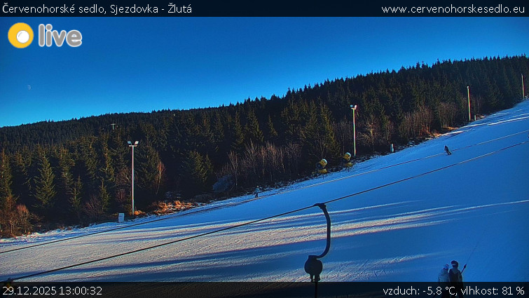 Červenohorské sedlo - Sjezdovka - Žlutá - 29.12.2025 v 13:00