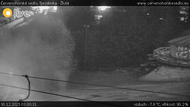 Červenohorské sedlo - Sjezdovka - Žlutá - 30.12.2025 v 03:30