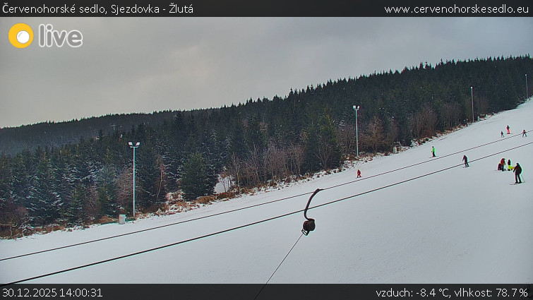 Červenohorské sedlo - Sjezdovka - Žlutá - 30.12.2025 v 14:00