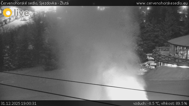 Červenohorské sedlo - Sjezdovka - Žlutá - 31.12.2025 v 19:00