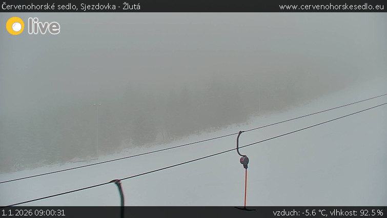 Červenohorské sedlo - Sjezdovka - Žlutá - 1.1.2026 v 09:00