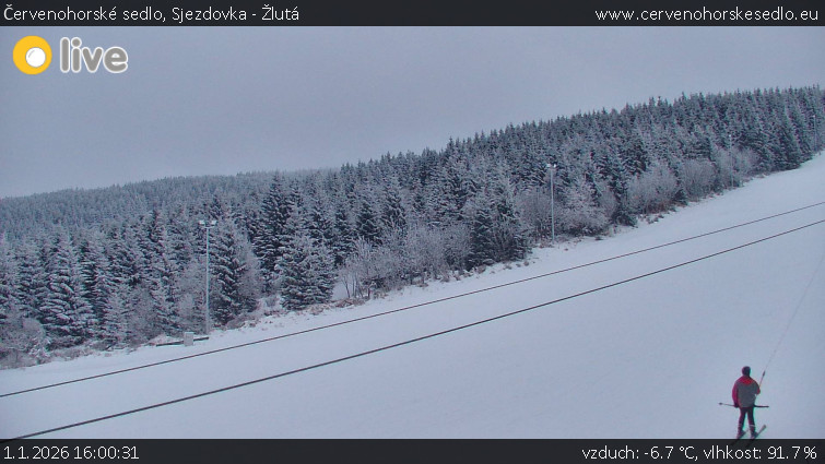 Červenohorské sedlo - Sjezdovka - Žlutá - 1.1.2026 v 16:00