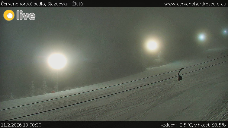 Červenohorské sedlo - Sjezdovka - Žlutá - 11.2.2026 v 18:00