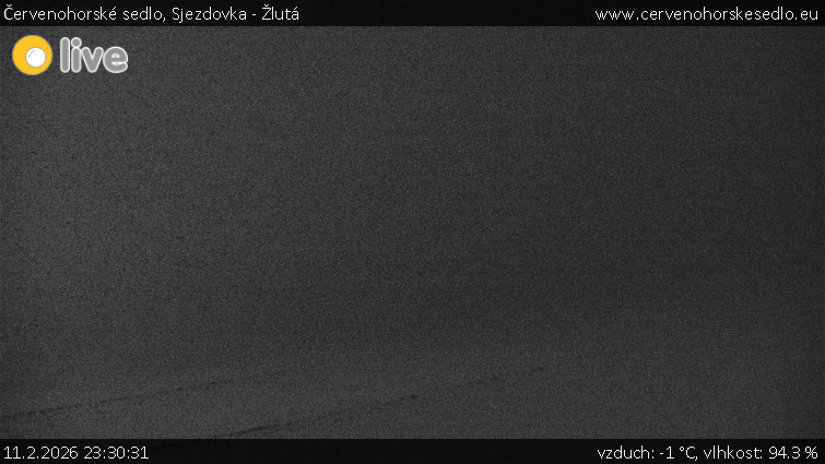 Červenohorské sedlo - Sjezdovka - Žlutá - 11.2.2026 v 23:30