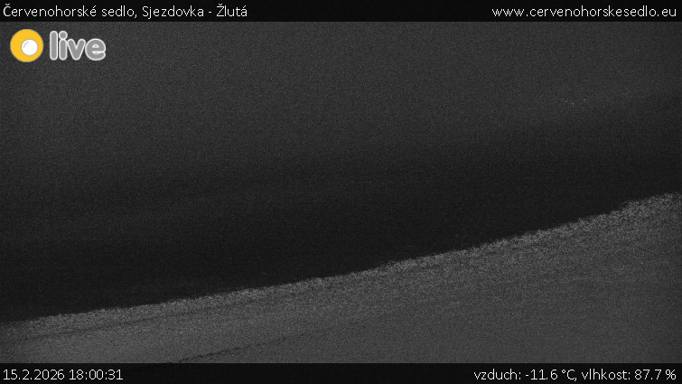 Červenohorské sedlo - Sjezdovka - Žlutá - 15.2.2026 v 18:00