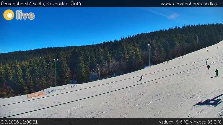 Červenohorské sedlo - Sjezdovka - Žlutá - 3.3.2026 v 11:00