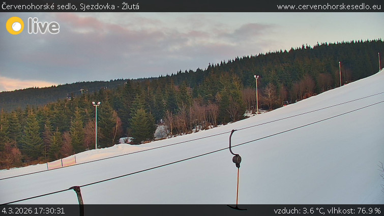 Červenohorské sedlo - Sjezdovka - Žlutá - 4.3.2026 v 17:30