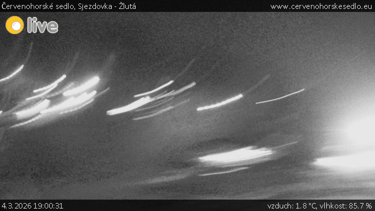 Červenohorské sedlo - Sjezdovka - Žlutá - 4.3.2026 v 19:00