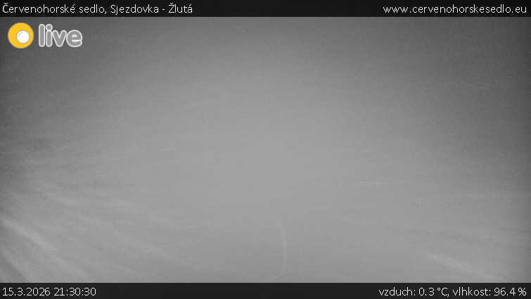 Červenohorské sedlo - Sjezdovka - Žlutá - 15.3.2026 v 21:30