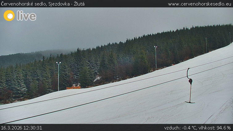 Červenohorské sedlo - Sjezdovka - Žlutá - 16.3.2026 v 12:30