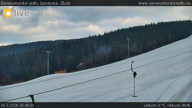 Červenohorské sedlo - Sjezdovka - Žlutá - 16.3.2026 v 16:00