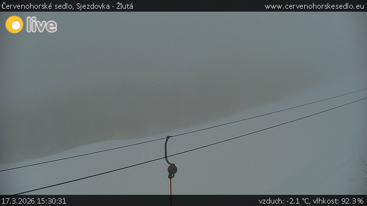 Červenohorské sedlo - Sjezdovka - Žlutá - 17.3.2026 v 15:30