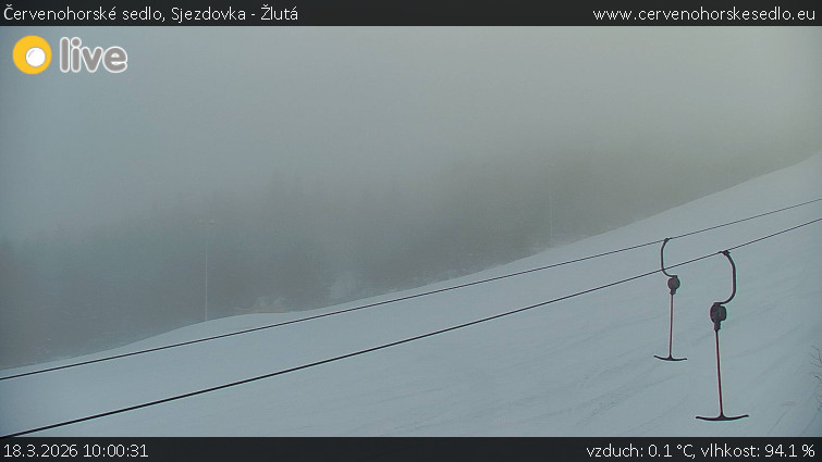 Červenohorské sedlo - Sjezdovka - Žlutá - 18.3.2026 v 10:00