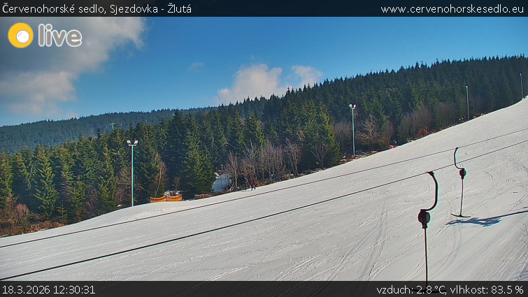 Červenohorské sedlo - Sjezdovka - Žlutá - 18.3.2026 v 12:30