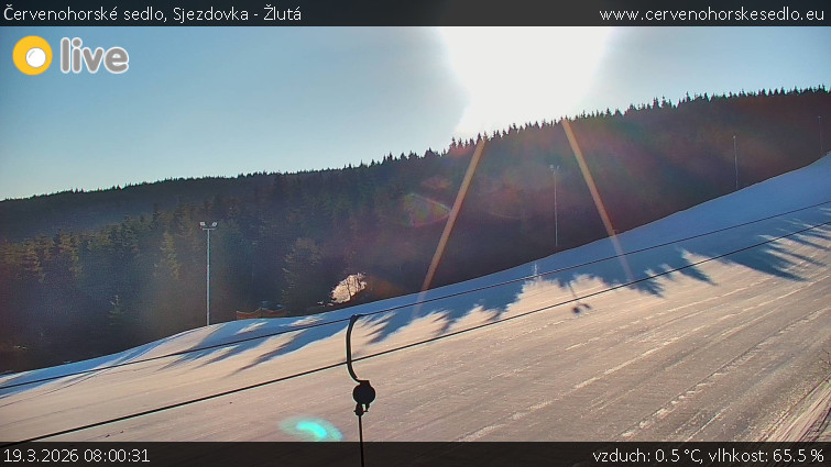 Červenohorské sedlo - Sjezdovka - Žlutá - 19.3.2026 v 08:00
