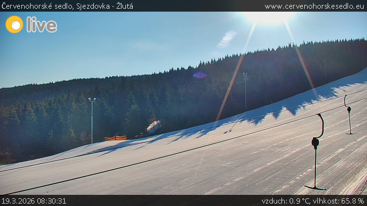 Červenohorské sedlo - Sjezdovka - Žlutá - 19.3.2026 v 08:30