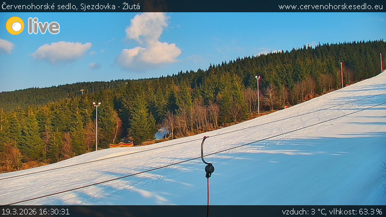 Červenohorské sedlo - Sjezdovka - Žlutá - 19.3.2026 v 16:30