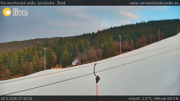 Červenohorské sedlo - Sjezdovka - Žlutá - 19.3.2026 v 17:30