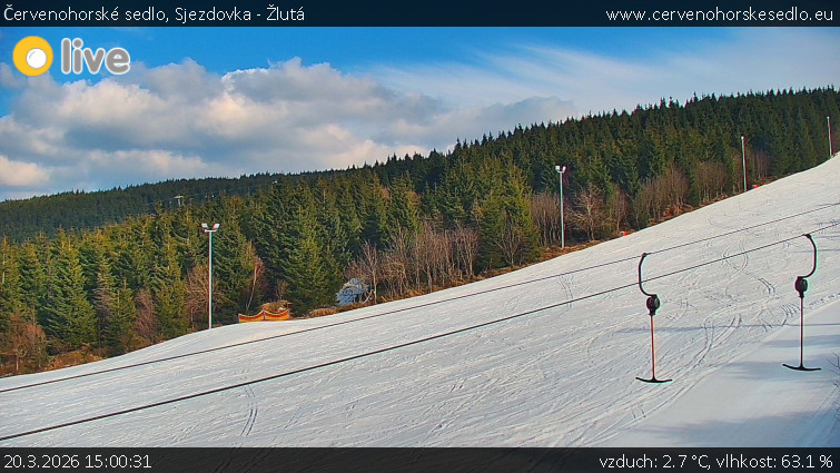 Červenohorské sedlo - Sjezdovka - Žlutá - 20.3.2026 v 15:00