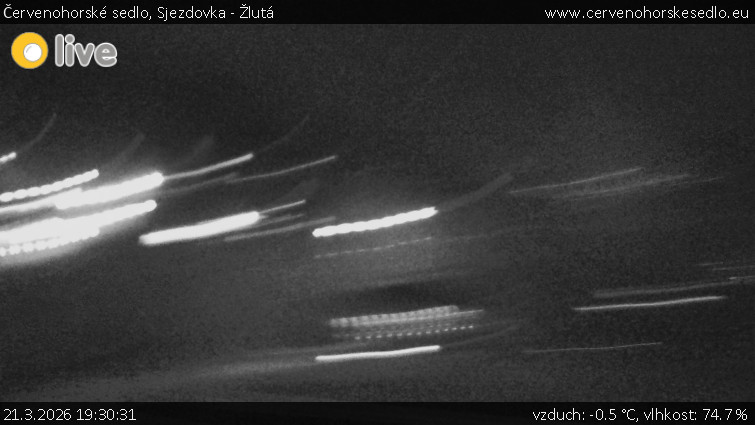 Červenohorské sedlo - Sjezdovka - Žlutá - 21.3.2026 v 19:30