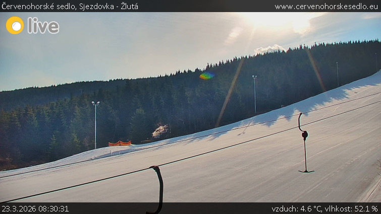 Červenohorské sedlo - Sjezdovka - Žlutá - 23.3.2026 v 08:30