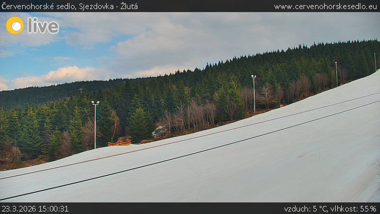 Červenohorské sedlo - Sjezdovka - Žlutá - 23.3.2026 v 15:00