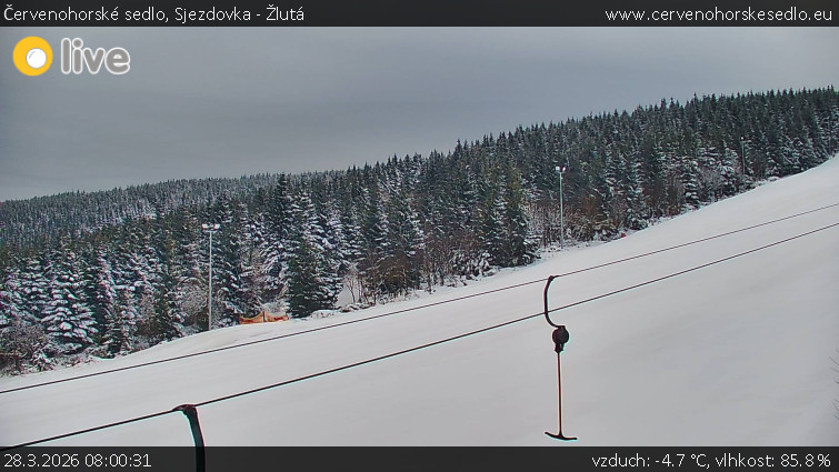 Červenohorské sedlo - Sjezdovka - Žlutá - 28.3.2026 v 08:00