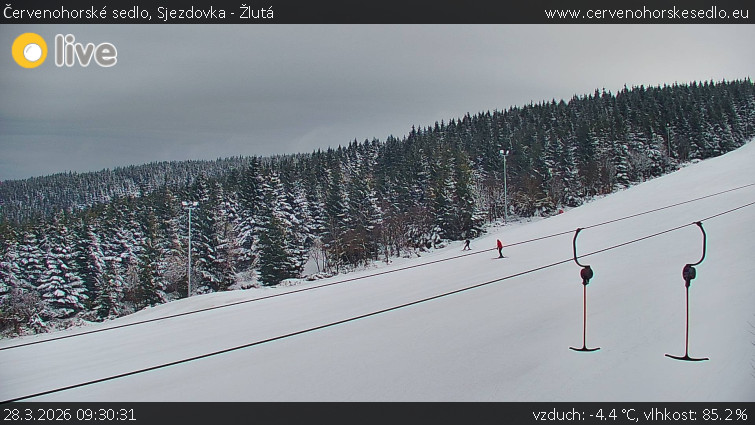 Červenohorské sedlo - Sjezdovka - Žlutá - 28.3.2026 v 09:30