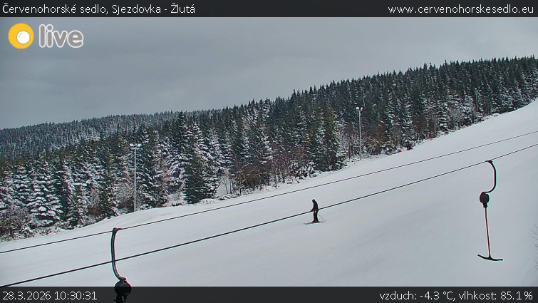 Červenohorské sedlo - Sjezdovka - Žlutá - 28.3.2026 v 10:30