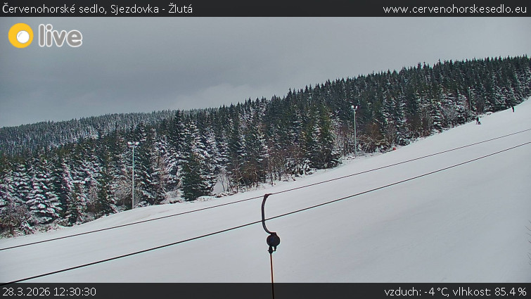 Červenohorské sedlo - Sjezdovka - Žlutá - 28.3.2026 v 12:30