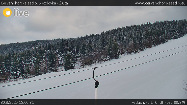 Červenohorské sedlo - Sjezdovka - Žlutá - 30.3.2026 v 15:00