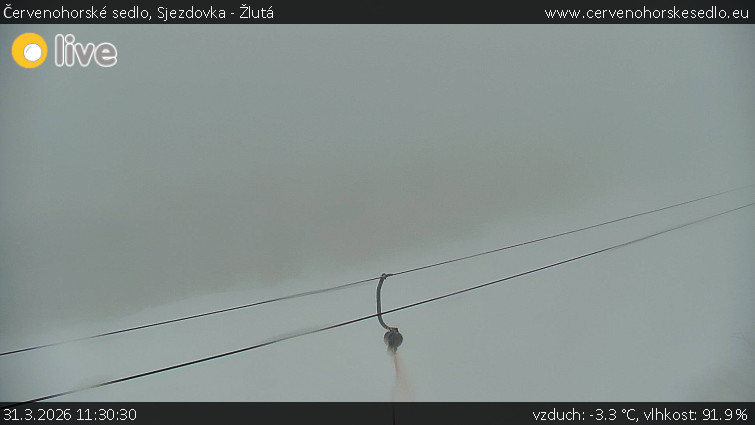 Červenohorské sedlo - Sjezdovka - Žlutá - 31.3.2026 v 11:30