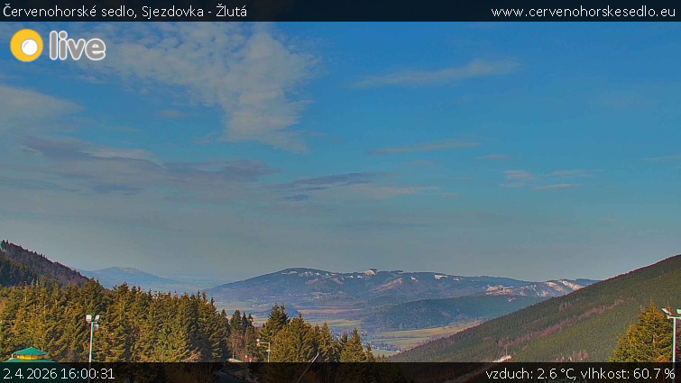 Červenohorské sedlo - Sjezdovka - Žlutá - 2.4.2026 v 16:00