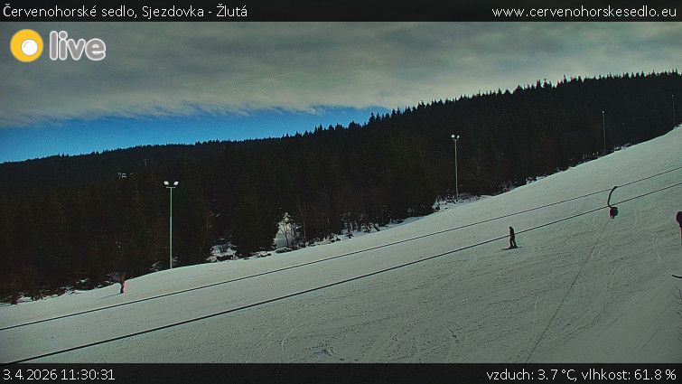 Červenohorské sedlo - Sjezdovka - Žlutá - 3.4.2026 v 11:30