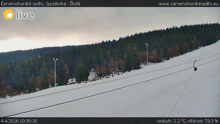 Červenohorské sedlo - Sjezdovka - Žlutá - 4.4.2026 v 10:30