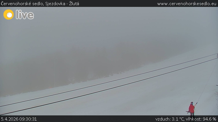 Červenohorské sedlo - Sjezdovka - Žlutá - 5.4.2026 v 09:30