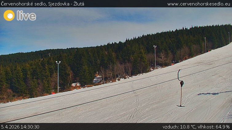 Červenohorské sedlo - Sjezdovka - Žlutá - 5.4.2026 v 14:30