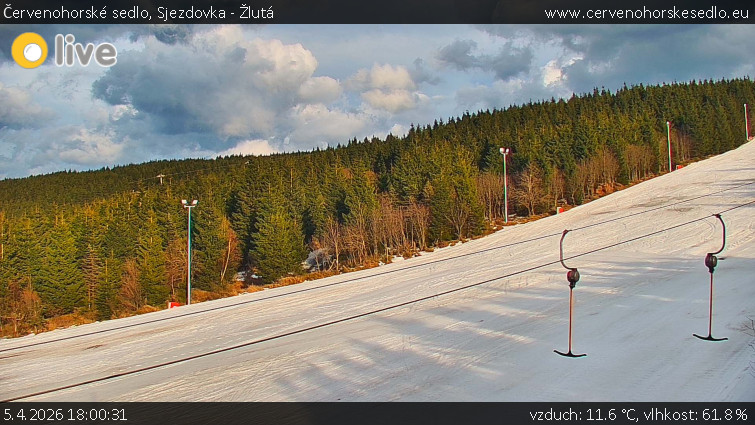 Červenohorské sedlo - Sjezdovka - Žlutá - 5.4.2026 v 18:00