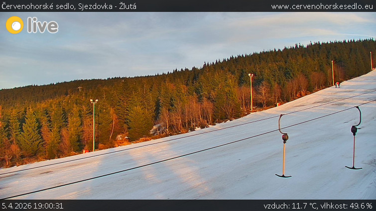 Červenohorské sedlo - Sjezdovka - Žlutá - 5.4.2026 v 19:00