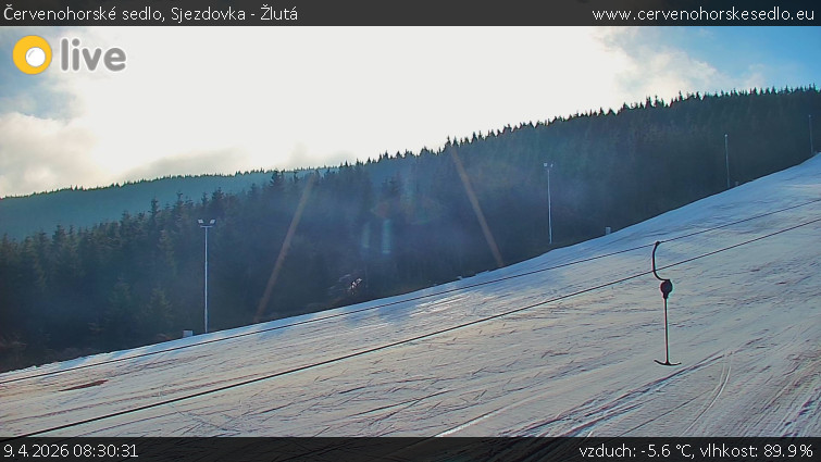 Červenohorské sedlo - Sjezdovka - Žlutá - 9.4.2026 v 08:30