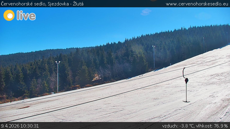 Červenohorské sedlo - Sjezdovka - Žlutá - 9.4.2026 v 10:30