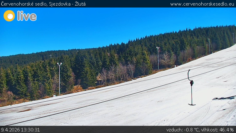 Červenohorské sedlo - Sjezdovka - Žlutá - 9.4.2026 v 13:30