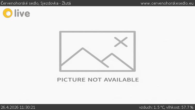 Červenohorské sedlo - Sjezdovka - Žlutá - 26.4.2026 v 11:30