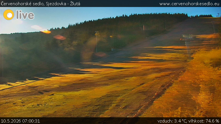 Červenohorské sedlo - Sjezdovka - Žlutá - 10.5.2026 v 07:00